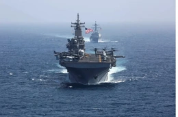 Mỹ và Israel tập trận hải quân chung nhằm đối phó các mối đe dọa trong khu vực