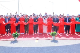 Thông xe kỹ thuật Dự án đầu tư xây dựng cầu Cẩm Vân