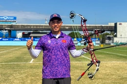 Cung thủ Nguyễn Trọng Hải giành HCĐ lịch sử của thể thao Thanh Hóa tại SEA Games 33