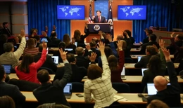 Ngoại trưởng Mỹ họp báo tổng kết các ưu tiên đối ngoại