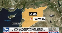 Mỹ dội bom căn cứ IS tại Syria