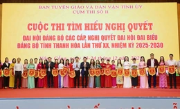 Cuộc thi tìm hiểu Nghị quyết Đại hội Đảng bộ các cấp - Cụm thi số II