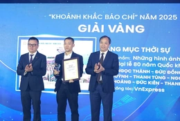 Giải ảnh “Khoảnh khắc Báo chí”: Vinh danh 50 tác phẩm xuất sắc nhất của năm 2025