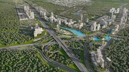 Toàn cảnh tuyến đường kết nối sân bay Gia Bình trị giá 83.000 tỷ đồng của Sun Group