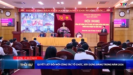 Bản tin Thời sự tối 23/12/2025: Quyết liệt đổi mới công tác tổ chức, xây dựng Đảng trong năm 2026