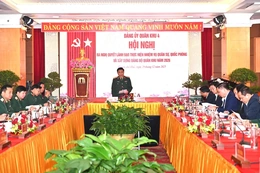 Đảng ủy Quân khu 4 ra Nghị quyết lãnh đạo thực hiện nhiệm vụ Quân sự, Quốc phòng và xây dựng Đảng năm 2026