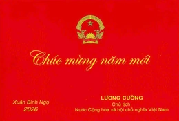 Chủ tịch nước gửi thiếp chúc mừng năm mới 2026