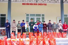 Ngày hội đoàn kết quân dân nơi biên cương