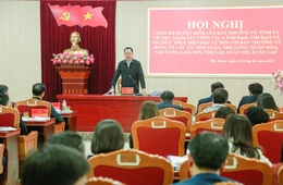 Phó Bí thư Tỉnh ủy, Chủ tịch Ủy ban MTTQ tỉnh Trịnh Tuấn Sinh giám sát công tác chuẩn bị bầu cử ĐBQH và đại biểu HĐND