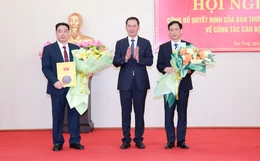 Công bố Quyết định của Ban Thường vụ Tỉnh ủy về công tác cán bộ