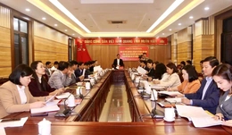 Phó Chủ tịch HĐND tỉnh Nguyễn Quang Hải giám sát công tác bầu cử đại biểu Quốc hội và HĐND các cấp