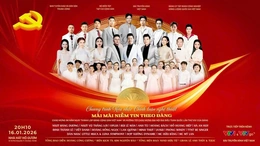 Hòa nhạc chính luận nghệ thuật đặc biệt “Mãi mãi niềm tin theo Đảng”