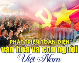 Phát triển toàn diện văn hóa và con người Việt Nam