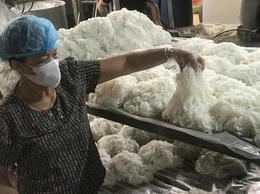 Mở hướng cho sợi bún Đông Quang&nbsp;“đi xa” hơn