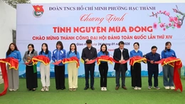 Thiết thực chương trình “Tình nguyện mùa Đông” tại xã Giao An