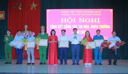 Xã Quảng Ninh tổng kết công tác thi đua, khen thưởng năm 2025