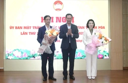 Đồng chí Đỗ Thị Toán giữ chức Phó Chủ tịch Thường trực Ủy ban MTTQ tỉnh