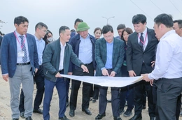 Đẩy nhanh tiến độ xây dựng hệ thống giao thông kết nối và hạ tầng kỹ thuật tại mặt bằng dự án Aeon Mall Thanh Hóa