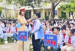 Kéo giảm vi phạm, tai nạn giao thông trong lứa tuổi học sinh