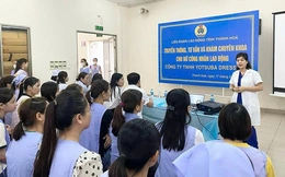 Quan tâm, chăm sóc&nbsp;nữ công nhân lao động