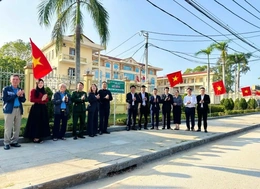 Hội Nông dân phường Tĩnh Gia ra mắt “Đường cờ tự quản”