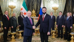Tổng thống Nga và Syria hội đàm tại điện Kremlin