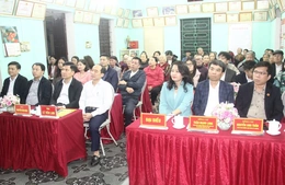 Cử tri phố Đồng Lễ thống nhất giới thiệu 10 người ứng cử đại biểu HĐND các cấp, nhiệm kỳ 2026-2031