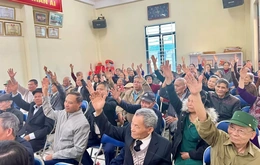 100% cử tri tổ dân phố Lễ Môn thống nhất giới thiệu 5 người ứng cử đại biểu HĐND các cấp