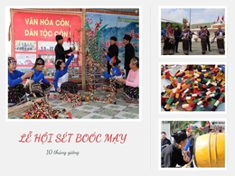 Rộn ràng đón lễ hội Sết Boóc Mạy