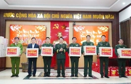 Chỉ huy trưởng Bộ CHQS tỉnh thăm, chúc Tết các xã và đơn vị lực lượng vũ trang vùng biên Mường Lát