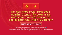 Tiếp sóng truyền hình trực tiếp: Hội nghị trực tuyến toàn quốc nghiên cứu, triển khai thực hiện Nghị quyết Đại hội XIV của Đảng