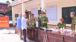 Chặn nguồn vũ khí, pháo nổ trái phép trước thềm Tết Nguyên đán