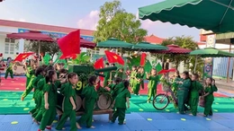 Trường Mầm non Nga Thái nâng cao chất lượng chăm sóc, nuôi dưỡng và giáo dục