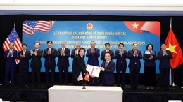 Tổng Bí thư Tô Lâm chứng kiến lễ ký các hợp đồng, thỏa thuận hợp tác của Việt Nam và Hoa Kỳ