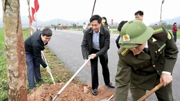 Xã Biện Thượng: Phát động “Tết trồng cây đời đời nhớ ơn Bác Hồ”