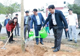 Xã Thiệu Hóa phấn đấu trồng trên 2.000 cây xanh trong năm 2026