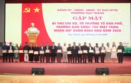 Phát huy tinh thần, trách nhiệm, đội ngũ cán bộ cơ sở góp phần xây dựng phường Hạc Thành phát triển