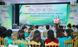 Hội Doanh nghiệp xã Hoằng Hóa tổ chức gặp mặt, chúc mừng Ngày Quốc tế Phụ nữ