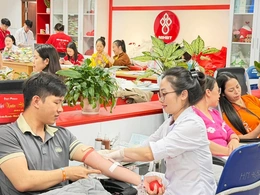 Lễ hội Xuân hồng với mục tiêu thu về 10.000 đơn vị máu hiến tình nguyện