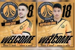 Đông Á Thanh Hóa gỡ “án” FIFA, công bố 4 tân binh trước trận gặp Hà Tĩnh