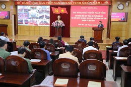 Hội nghị trực tuyến toàn tỉnh vận hành mẫu quy trình bỏ phiếu bầu cử đại biểu Quốc hội khóa XVI và HĐND các cấp nhiệm kỳ 2026-2031