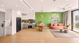 Nhà mẫu Charmora City: Phác họa nhịp sống nghỉ dưỡng giữa “thành phố đảo quốc tế”