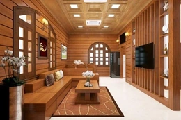 Nội thất đồ gỗ trong không gian sống của người xứ Thanh