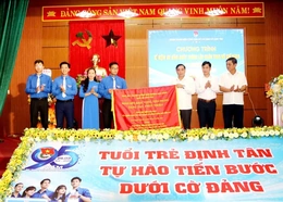 Đoàn TNCS Hồ Chí Minh xã Định Tân: Khơi dậy khát vọng cống hiến, xung kích đi đầu
