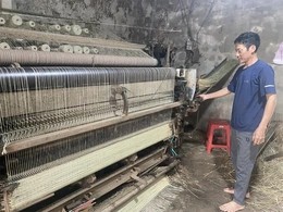 Ứng dụng khoa học công nghệ để phát triển nghề dệt chiếu cói