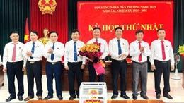 Kỳ họp thứ nhất, HĐND phường Ngọc Sơn, nhiệm kỳ 2026-2031