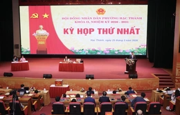 Bầu các chức danh chủ chốt HĐND, UBND phường Hạc Thành