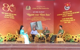 Công an tỉnh tổ chức sinh hoạt chính trị, giới thiệu truyện ký “Người vào tâm bão”