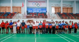 Hơn 200 VĐV tham gia Hội thao kỷ niệm 80 năm thành lập ngành Thể dục thể thao