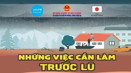 [Infographics]  Những việc cần làm trước lũ